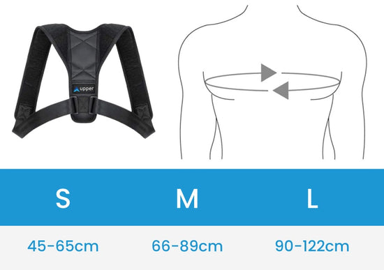 Stājas korektors Upper Latvija izmērs